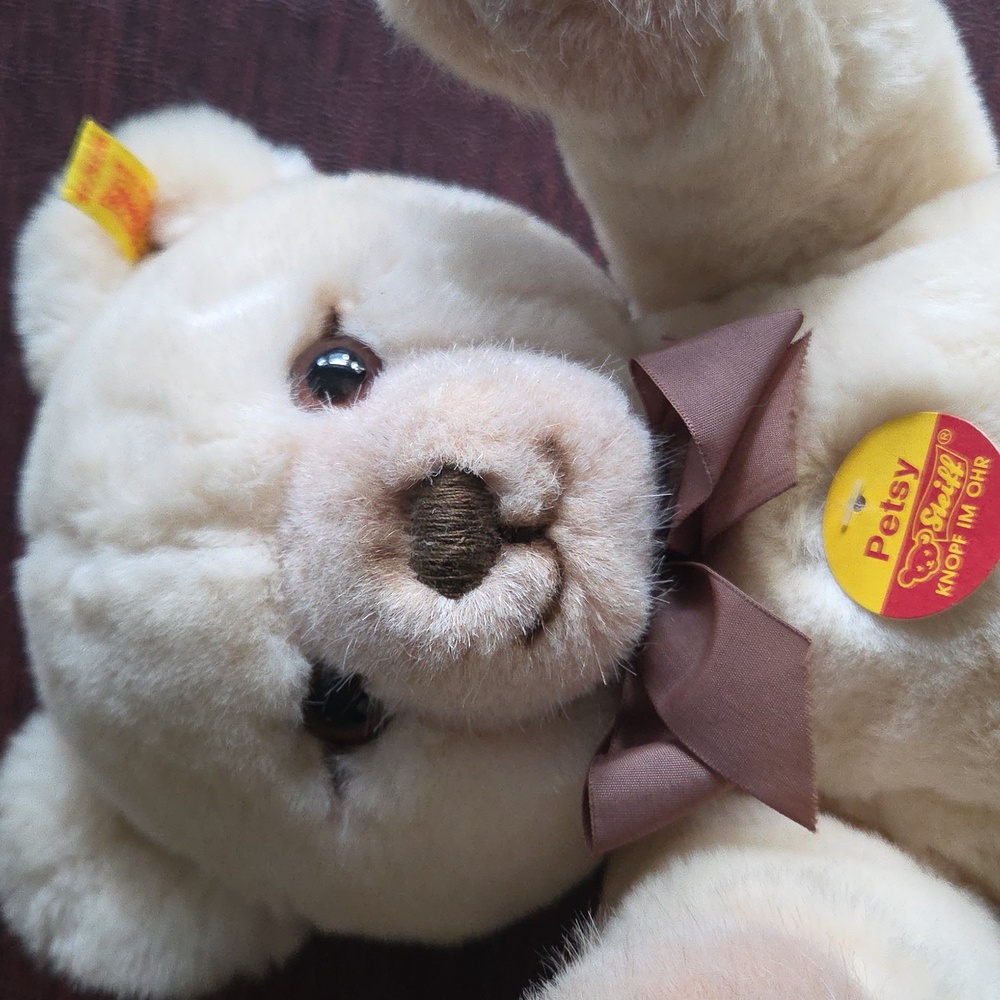 Steiff Vintage "Petsy" Jointed Teddy Bear 0235/35 Ear Tag - Picture 3 of 7